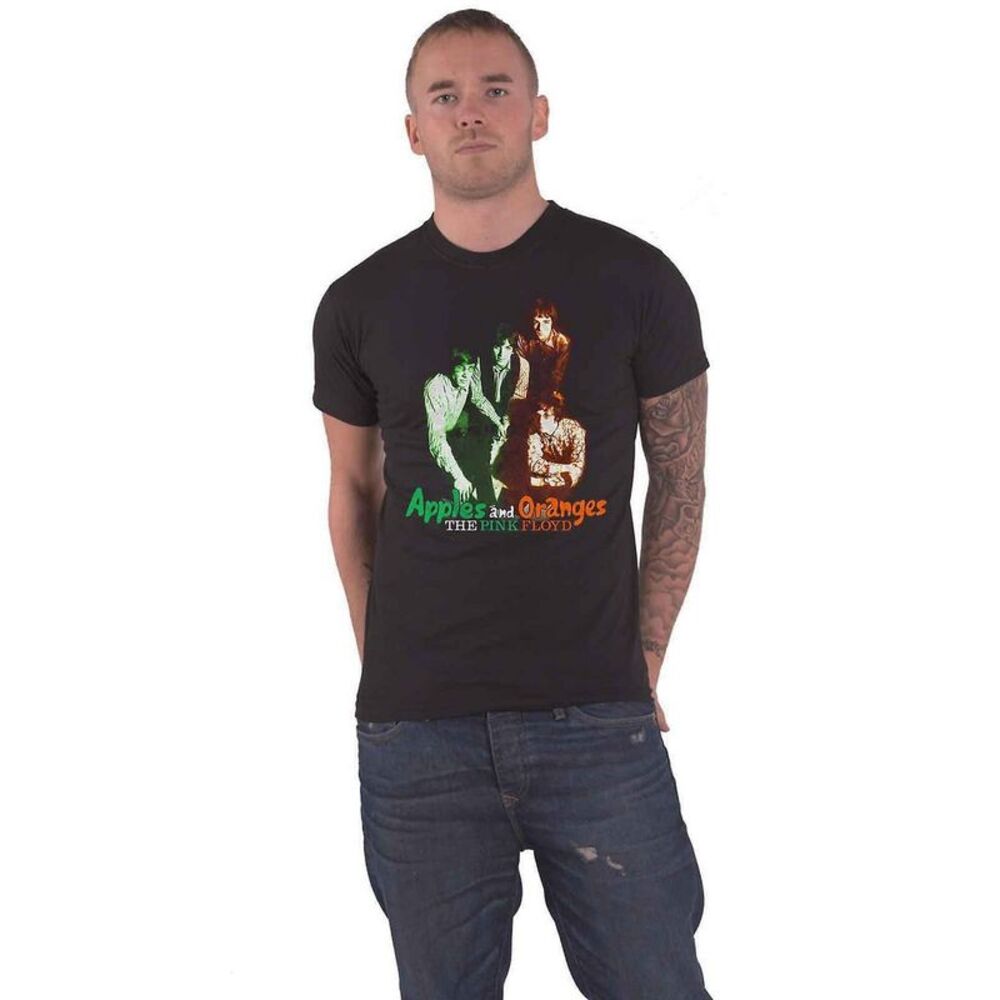 Pink Floyd Unisex Adult Apples And Oranges T-Shirt / Black